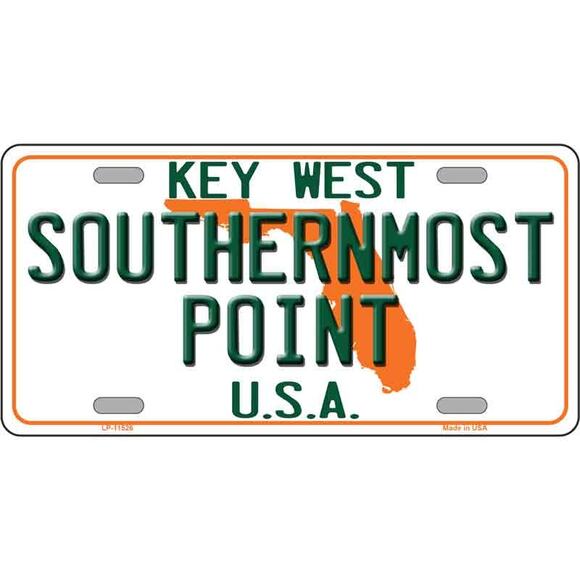 Key West Florida License Plate  Background Metal Tag Retro  New FL Travel - Picture 1 of 3